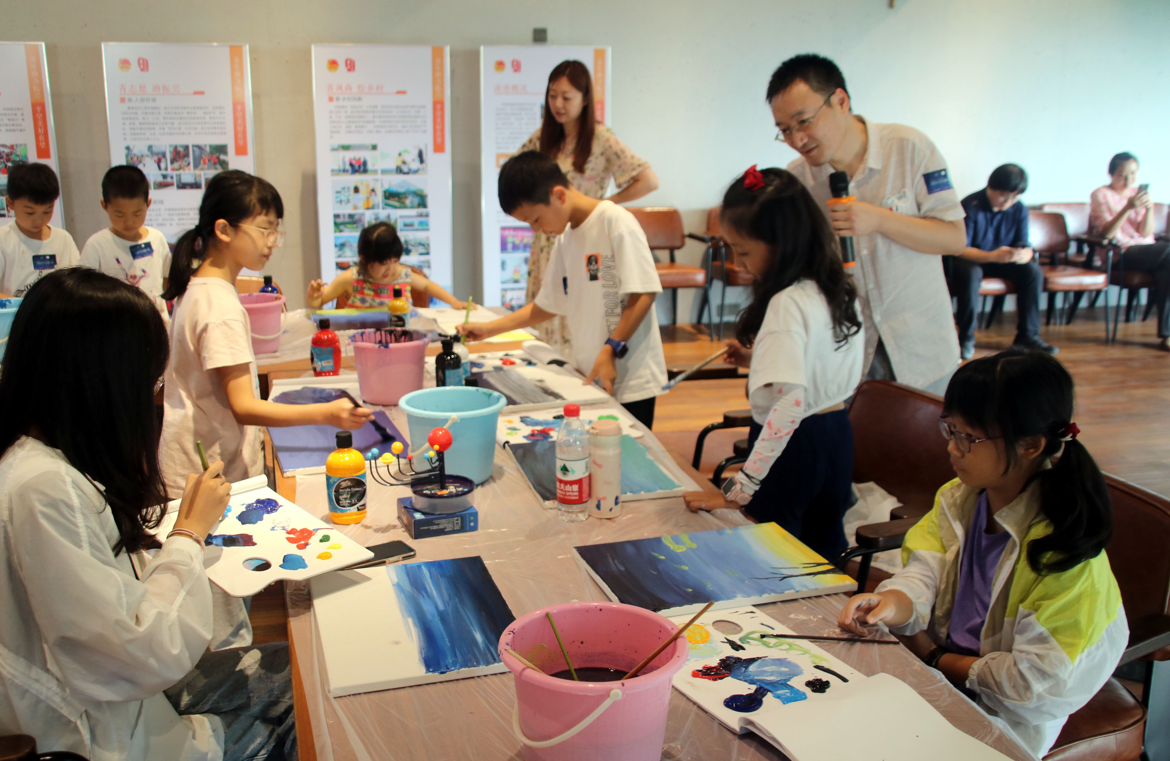 苏州市天文学会与村上长漾里共同组织开展2022年天文专题夏令营活动