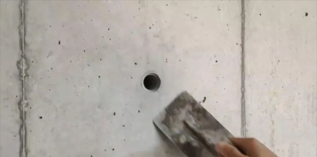 外墙螺杆洞如何封堵?样板工序“七步走”