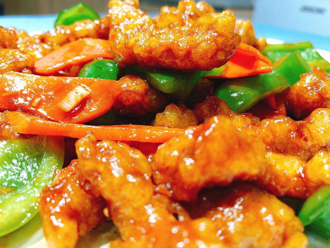 南瓜|东北硬菜,溜肉段做法掌握了这几点,做出来绝对的外焦里嫩,鲜香适