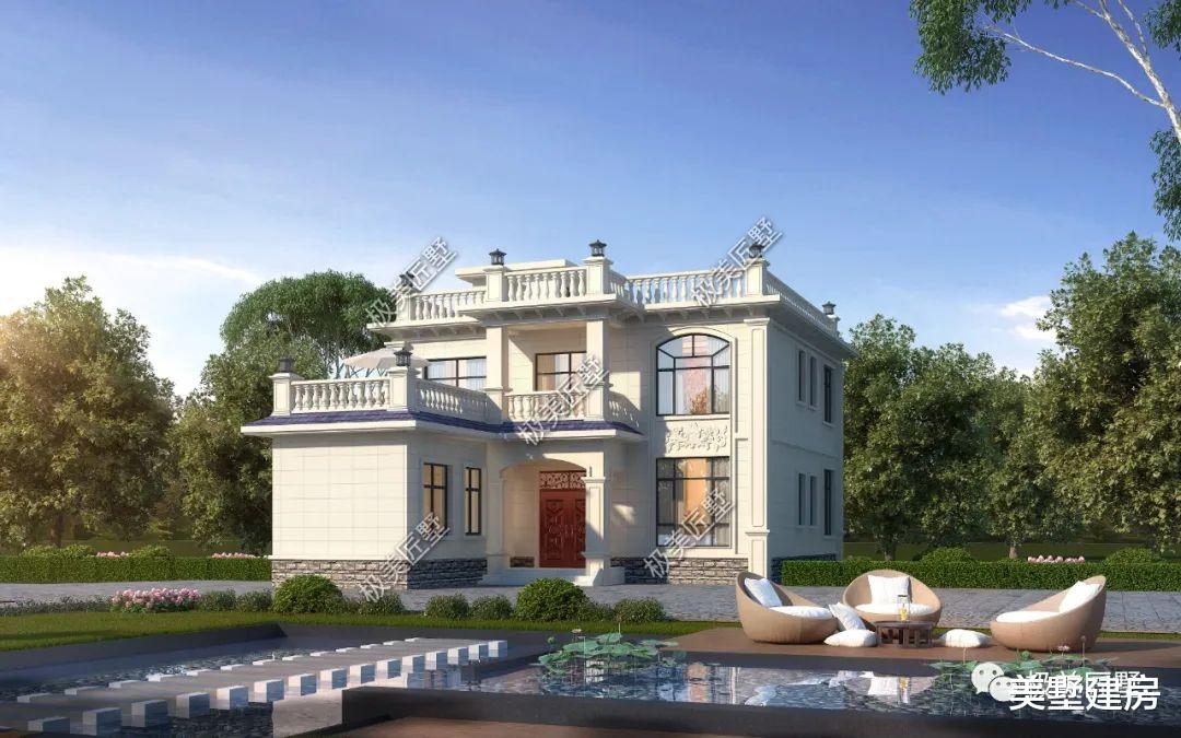 偏房前置呈L型，看看这款户型，家人都满意的设计