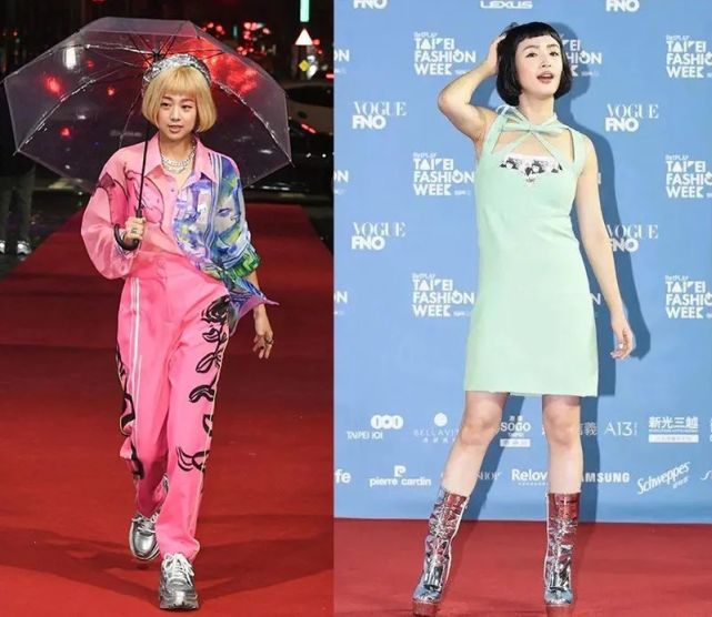 礼服 红毯还得看咱内娱！韩国寡淡乏味、港台花哨乡土，谁出色一目了然了