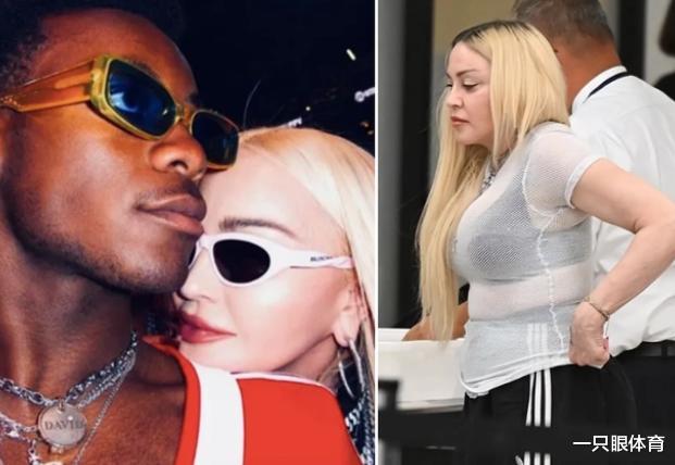 麦当娜|64岁麦当娜显怪异!与黑人养子自拍,非洲度假晒床照,过度整容