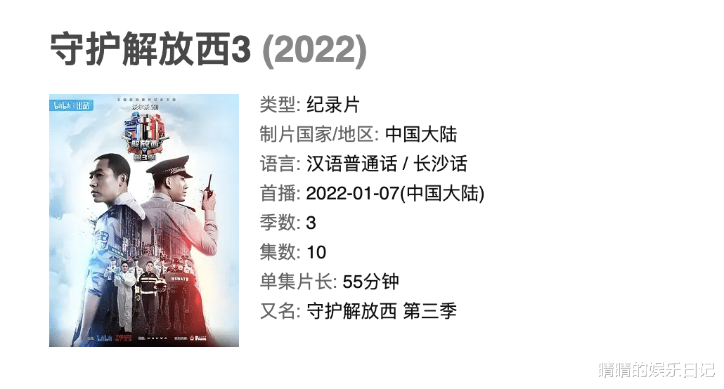 湖南卫视|一期就封神！《守护解放西》之后，湖南卫视又甩出了一部王炸综艺