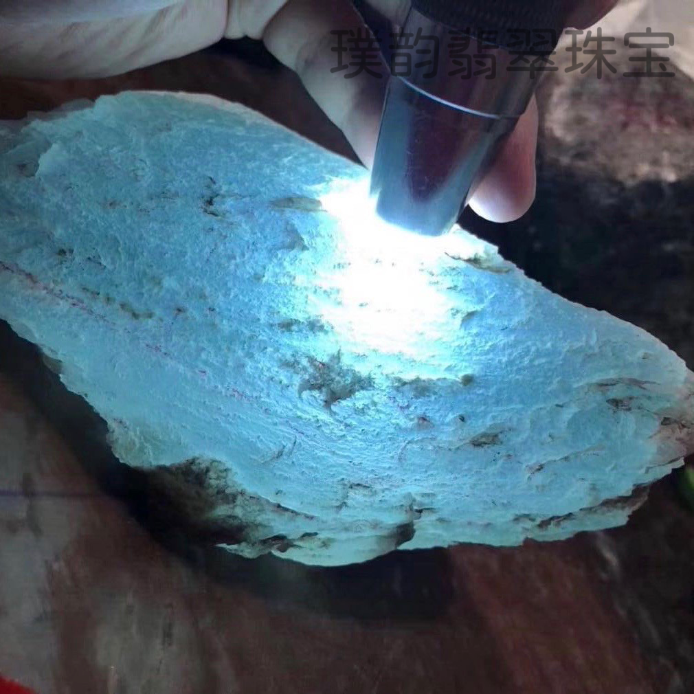 翡翠|冰种天空蓝翡翠