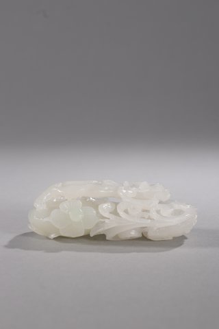 和田玉籽料|回流-和田玉籽料螭龙纹挂件