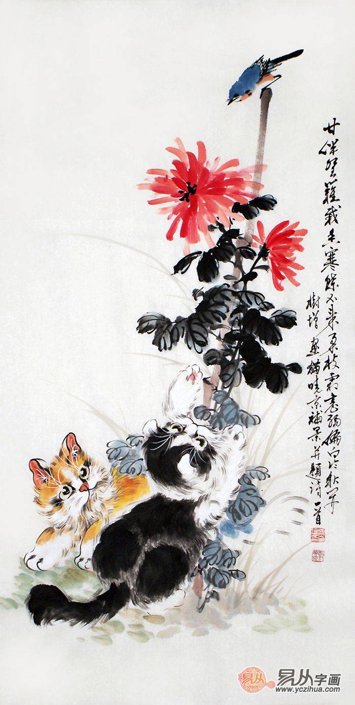 好看的家居装饰画 漂亮的花鸟画 这些你一定要看