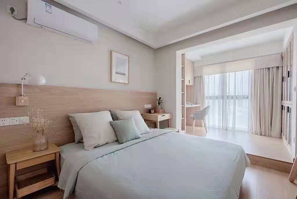 全屋定制|72平一家三口的日式原木小家下