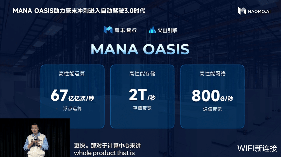 自动驾驶|每秒浮点运算67亿亿次!毫末发布中国自动驾驶最大智算中心MANA OASIS