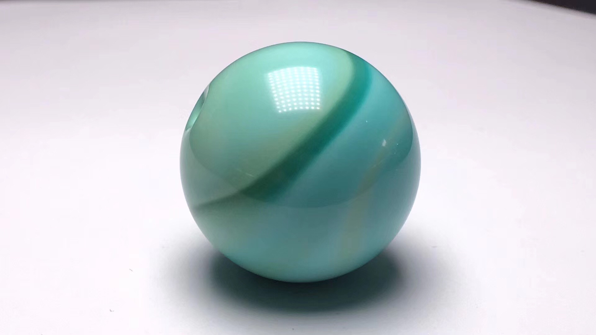 绿松石|绿松石水波纹，可遇不可求！