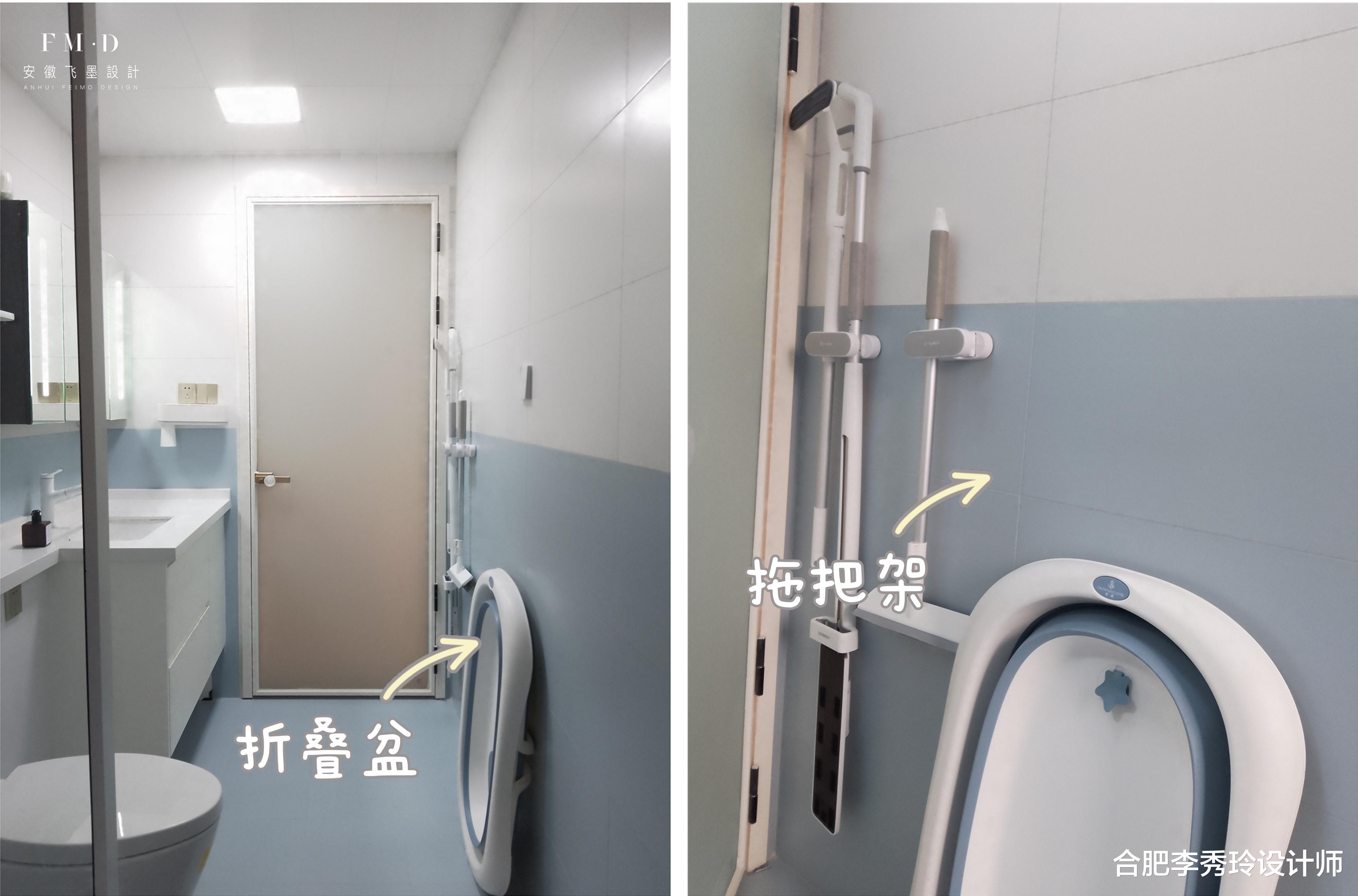 5.1㎡精装卫生间,“5要拆”加“5收纳”,堪称教科书式局部改造