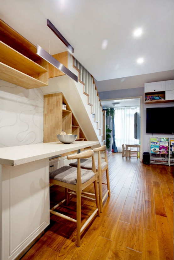 上海新婚夫妻的“倾斜”婚房,女主人布置的美如画,值得参考