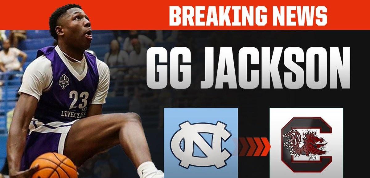 杰克逊|五星前锋GG-杰克逊宣布反悔北卡，预计跳级至2022届加入南卡大学