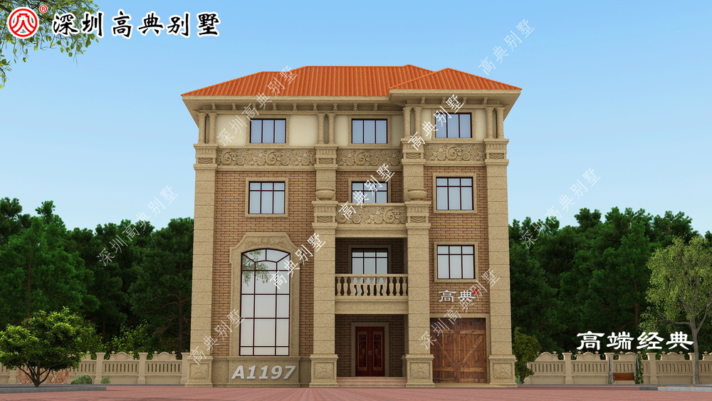 摒弃了传统的建筑风格,让农村新住宅更加时尚、舒适