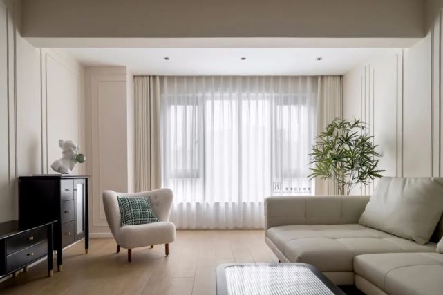 厚榭作品: 不可复制的高级感丨110㎡轻美式