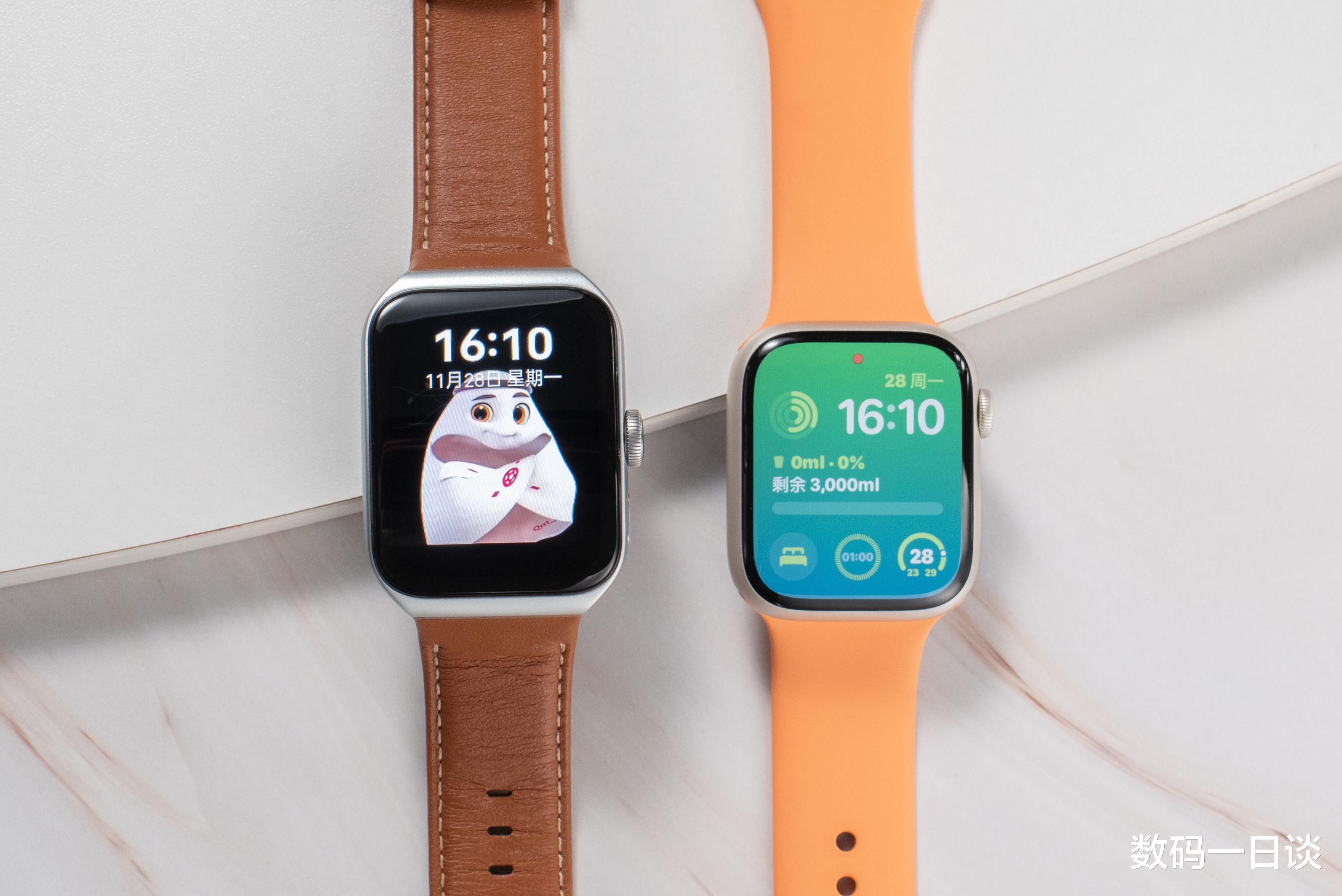 Apple Watch|国产智能手表做得好吗？对比苹果、OPPO，外观设计没有输