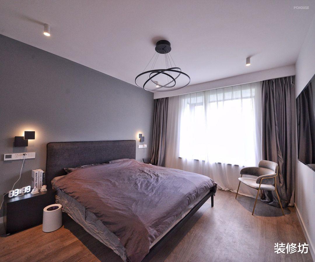 136㎡的现代北欧风,大胆运用颜色,让空间拥有新的可能