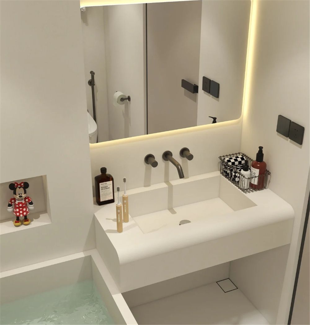 她晒出自家卫生间:自砌浴缸泡澡太爽,卫浴干净整洁就像样板间