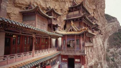 悬空寺|世界上最危险房子，摇摇欲坠却1500年屹立不倒，中国人建造的奇迹