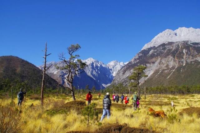 玉龙雪山|干河坝:云南丽江玉龙雪山脚下的一个绝美秘境