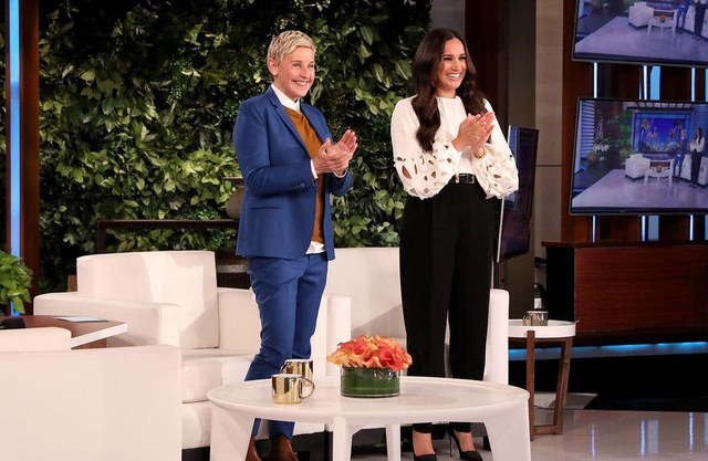 艾伦·德杰尼勒斯|哈里和梅根：在艾伦·德杰尼勒斯的好莱坞明星再婚仪式上明星亮相