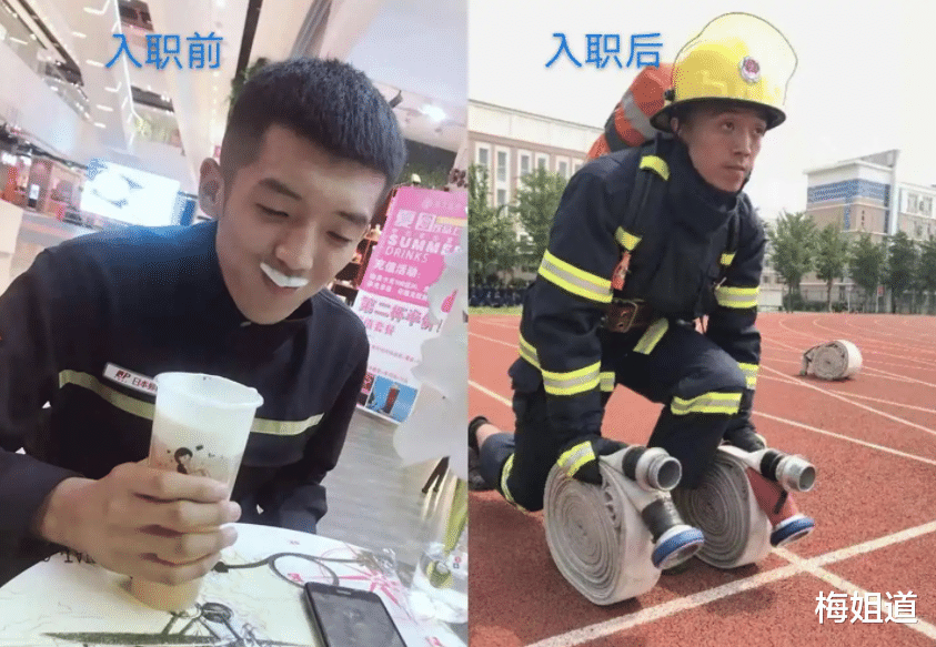 大学生|学生入职前后对比照火了，工作数月变“沧桑”，虽然可笑但很现实