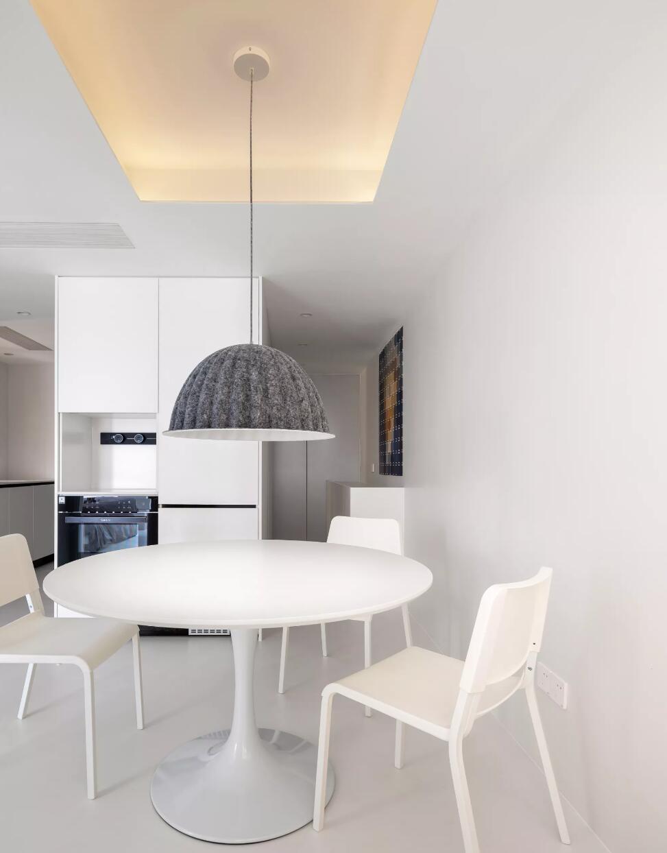 看了他家,才知道什么是“空空如也”,全屋素简纯粹,太高级了