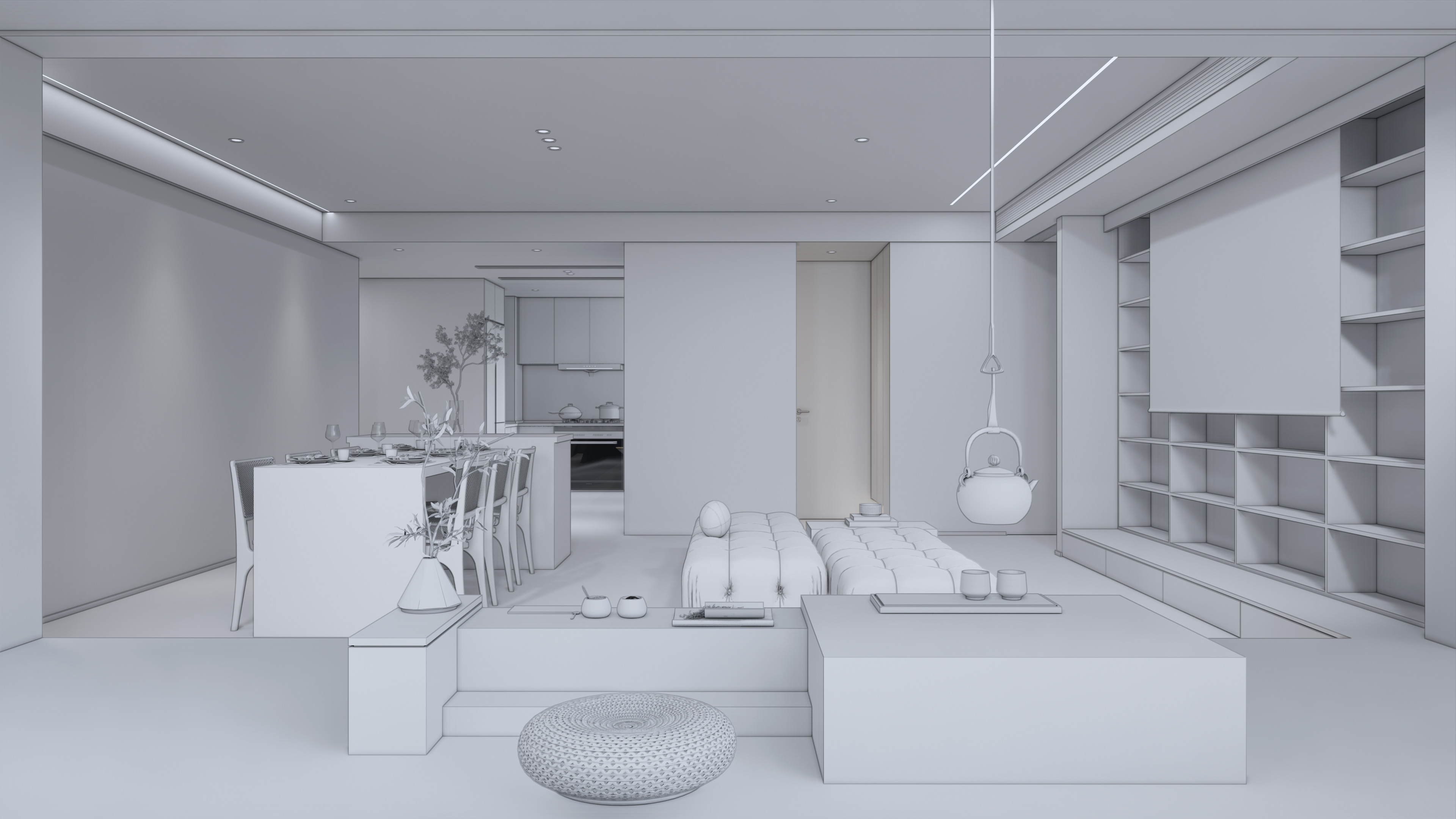 温柔现代风,改后113㎡大平层既视感