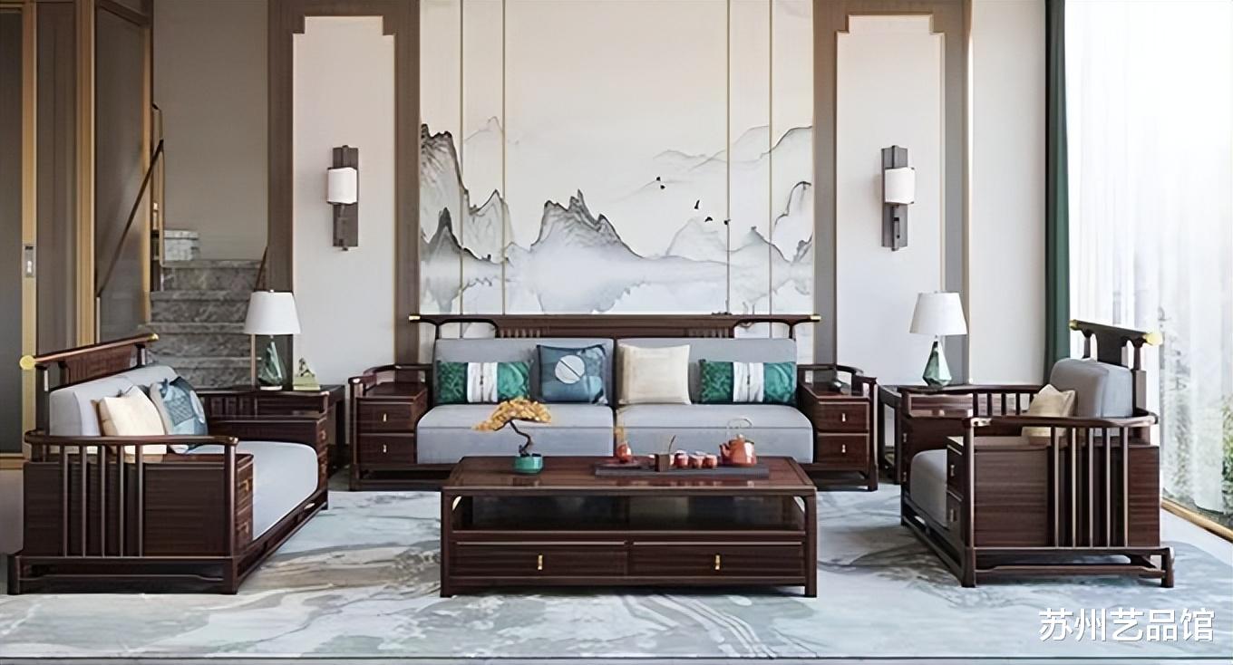 新中式具有端庄之感 ，又有清新之意