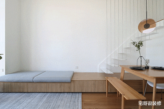 30岁单身姑娘的25㎡小家,利用3.9米层高做两层,要啥有啥,羡慕