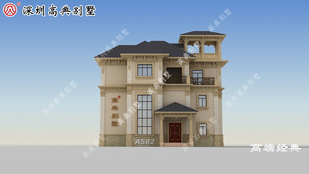 简约的现代风格,建在老家不仅独特,造价也不贵