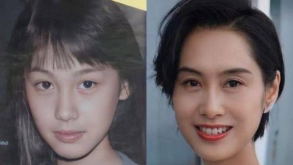 朱茵|朱茵11岁时青涩照被挖，五官精致清纯甜美气质好，被赞从小美到大