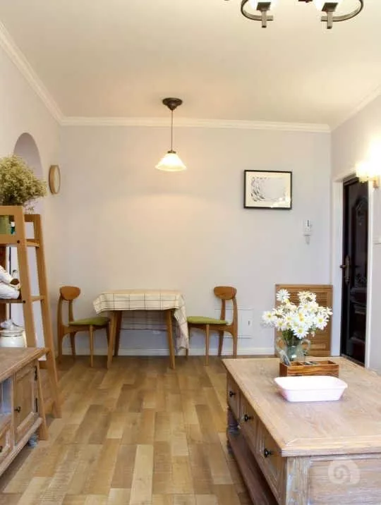 68㎡两室一厅，半包5万的北欧简素小家