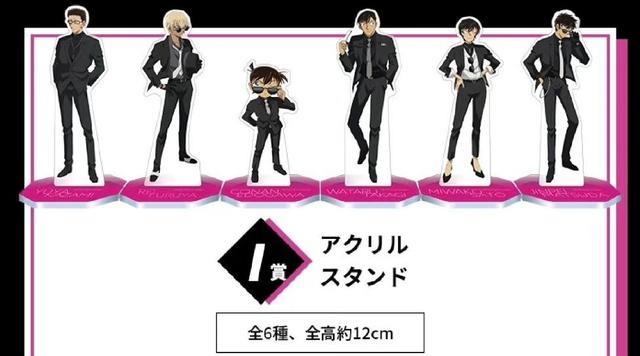 名侦探柯南|名侦探柯南：西装系列Q版立绘，全员墨镜play，萌到犯规