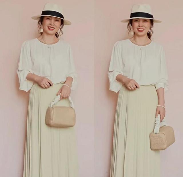 穿衣搭配 女人到了50岁别急着认老，从穿搭、发型两个方面入手，很显年轻