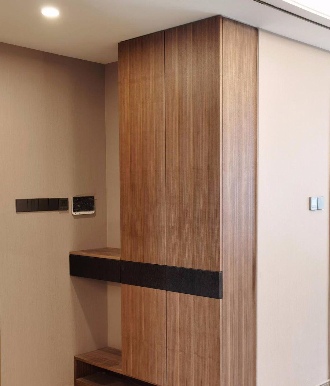 经验得来:家里的柜子别做太满!留空一排,方便收纳性只增不减