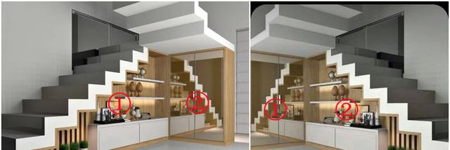 楼梯下方遇到转角墙,学会这3种步入式储物设计,省空间又很实用