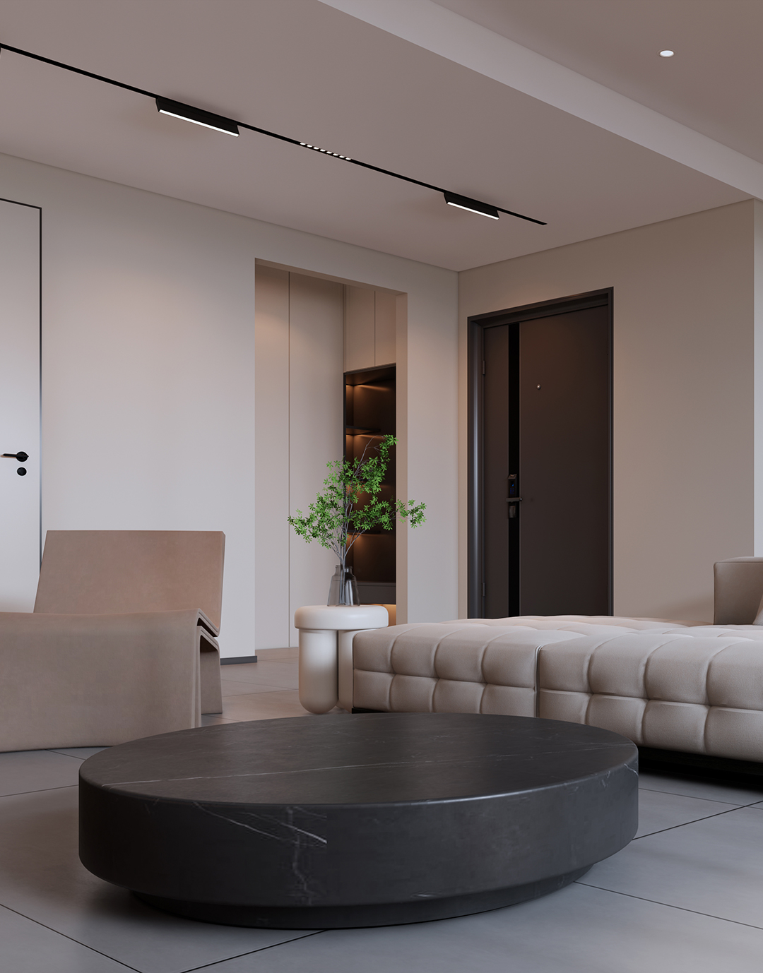 151㎡ 现代奶油风,一隅安宁