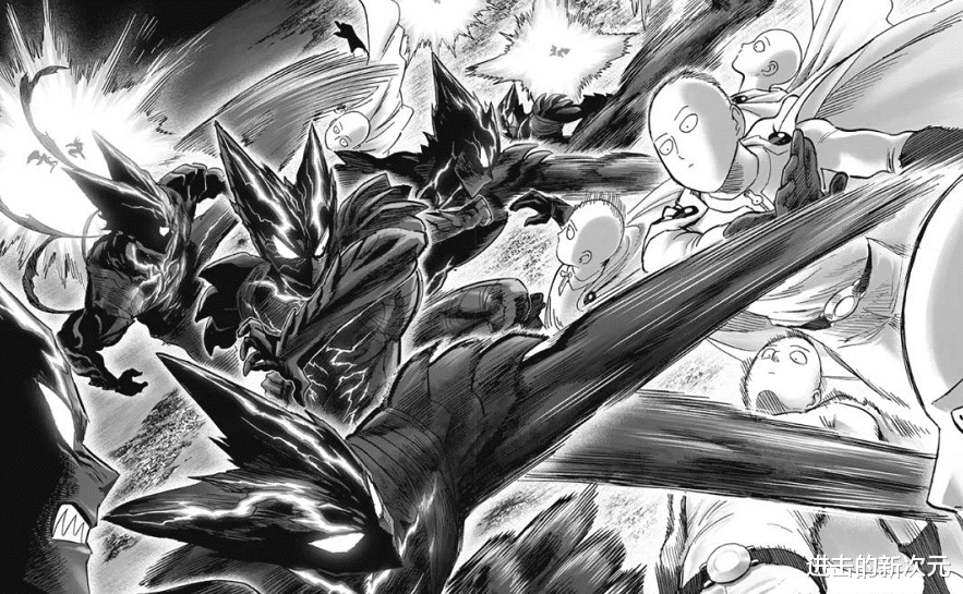 琦玉|一拳超人207话：饿狼变身恶魔，被鼻涕熊洗白，琦玉武力劝他回头