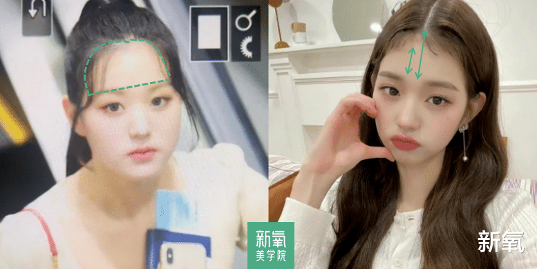 牛仔裤 为什么胎毛刘海时而油腻，时而显嫩？