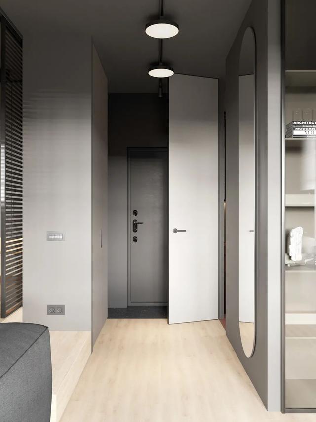 38㎡极简小公寓，房子虽不大，功能很强大！单身生活也优雅