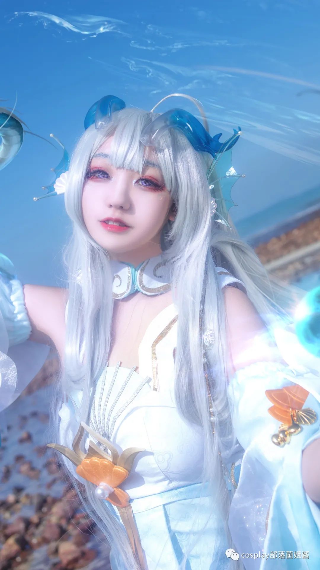 |cos:王者荣耀西施游龙清影cos正片@雪村初美