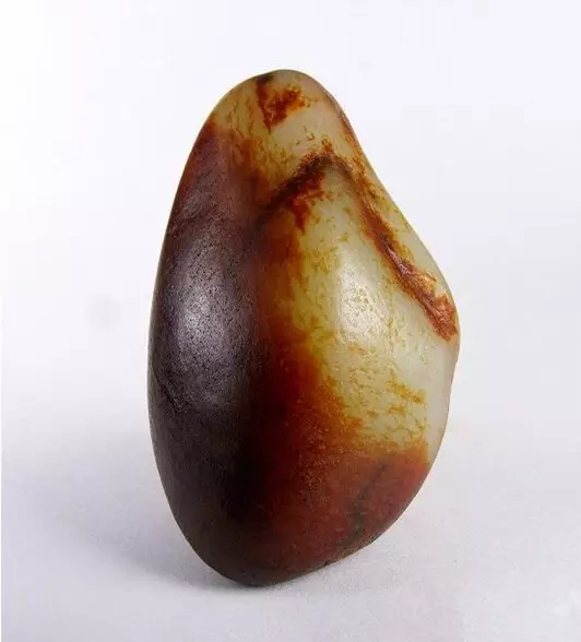 大红袍|你认识和田玉中的\大红袍\吗——枣红皮