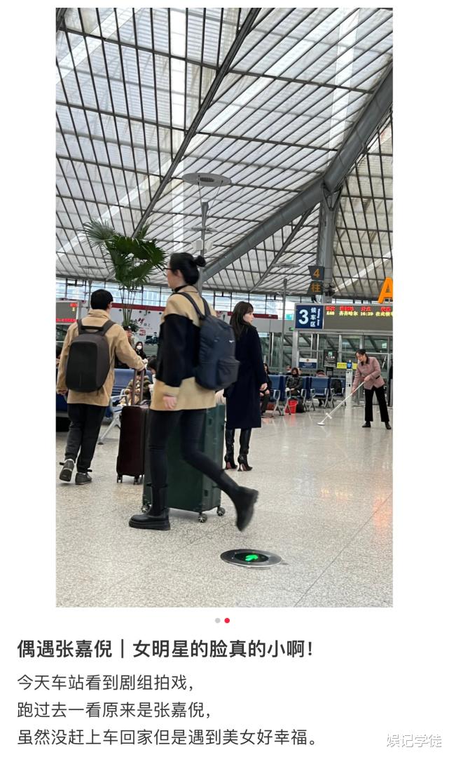 张嘉倪|张嘉倪现身机场被偶遇,一身霸气造型显自信,或已在走离婚程序