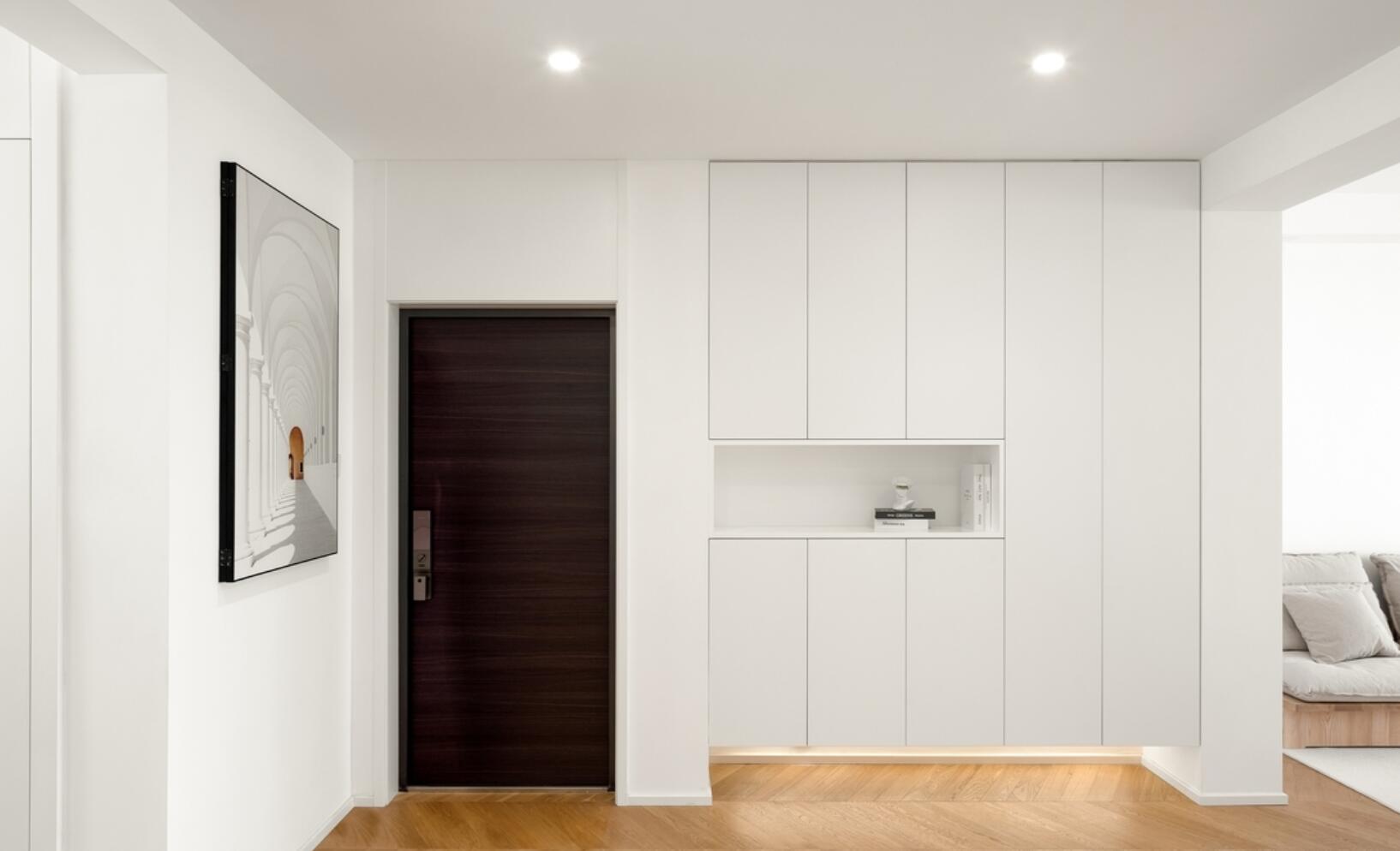 为追求极简,她把家装修得一尘不染,150㎡,骨子里透着高级