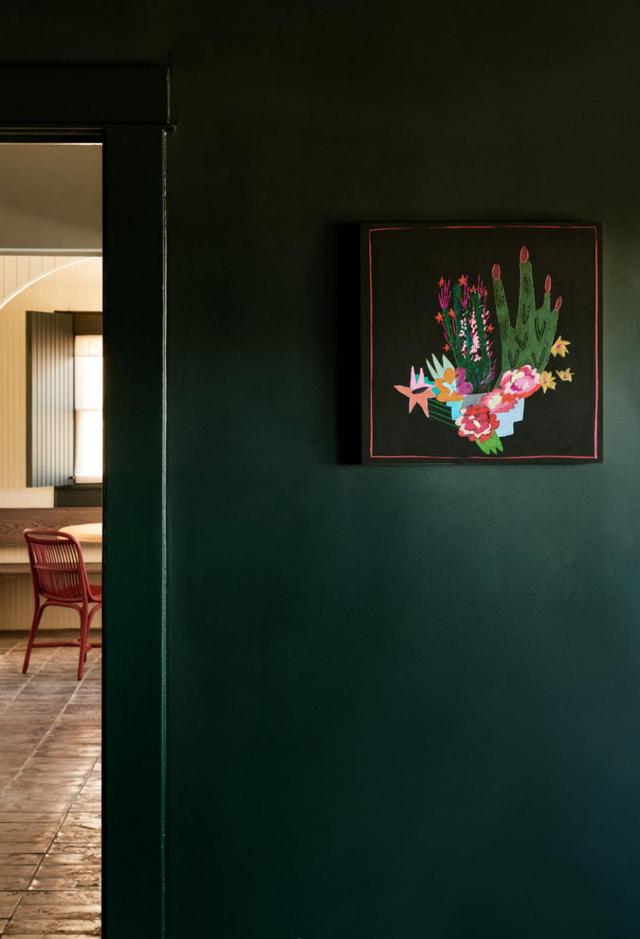 设计师改造的梦想家,百叶窗木墙裙,加州复古味看着温暖心动