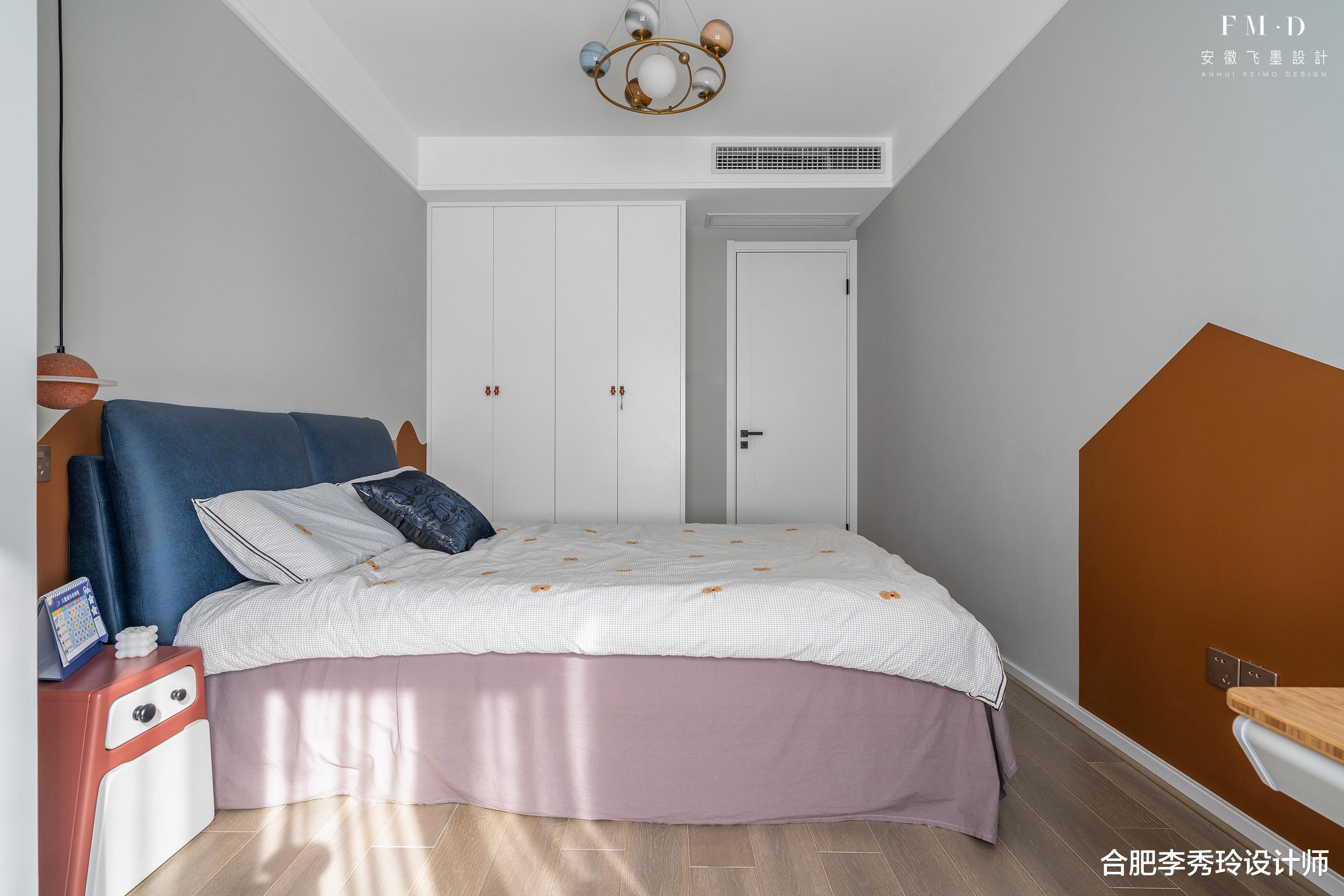 140㎡改善型住宅，大横厅一拆为二，隔出15㎡儿童房，功能翻倍