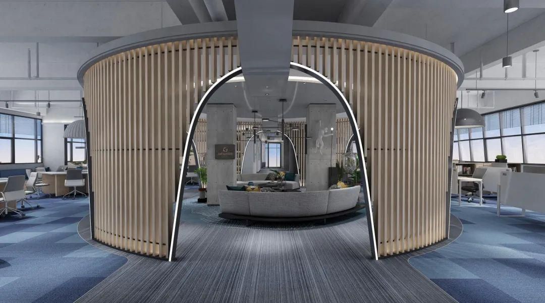 办公室|广东办公室装修设计案例-970平米企业办公空间