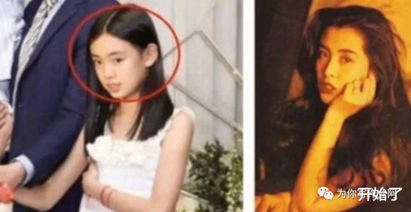 佟大为|佟大为大女儿近照曝光,外貌像极王祖贤,被评为最漂亮星二代