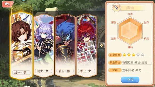 春夏穿搭|彩虹岛手游国服：四大职业实测介绍，选职业没烦恼