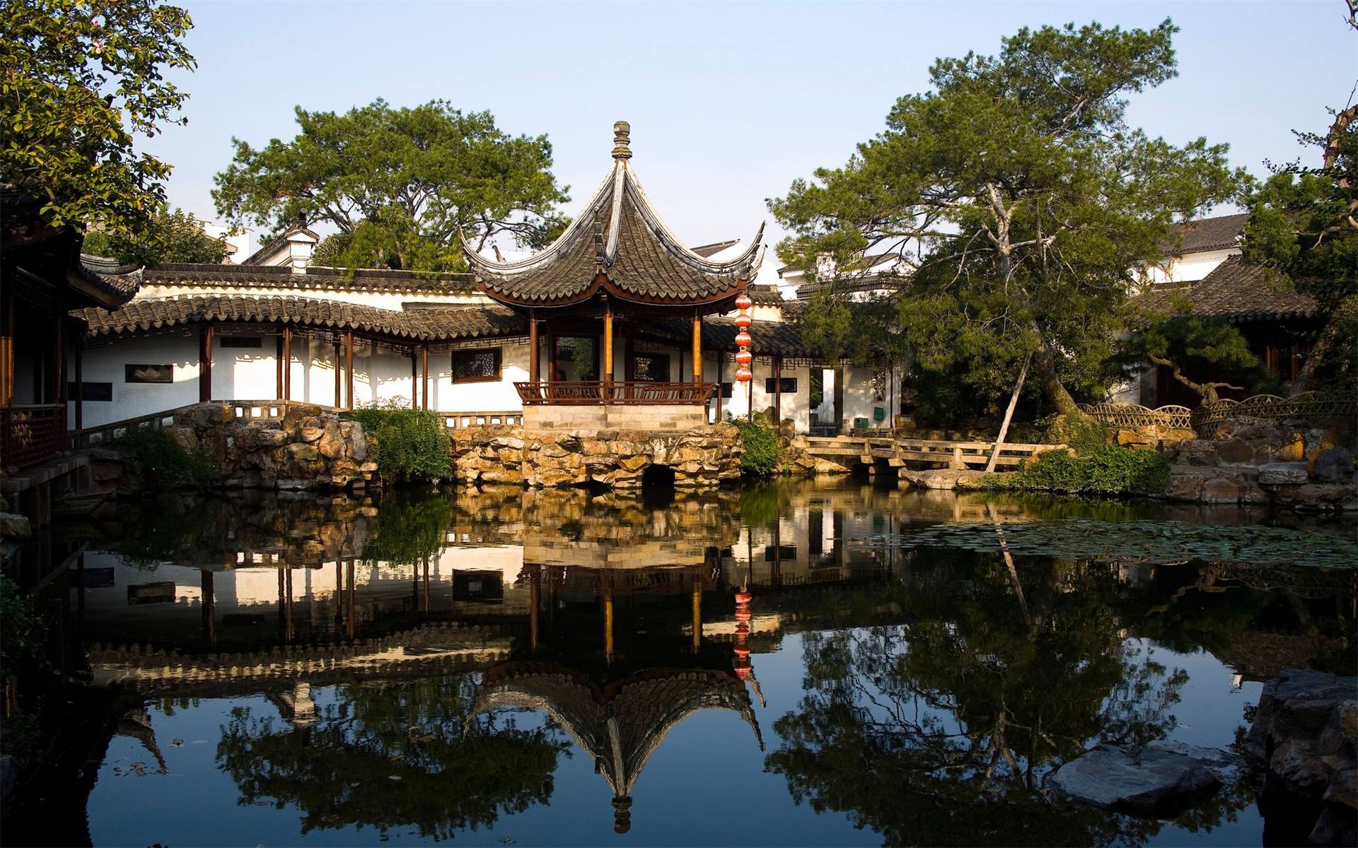 园林|中国大型古典私家园林，厅堂宏敞华丽，庭院富有变化